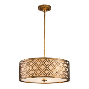 Arabella 3 Light Duo-Mount Large Pendant Elstead
