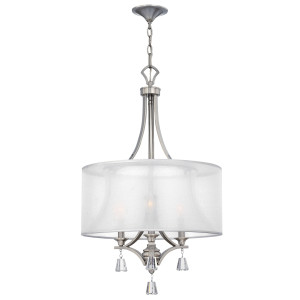 Luster Mime 3 Light Pendant Elstead
