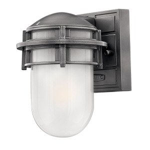 Reef Mini 1 Light Lantern - Hematit Elstead