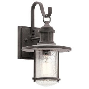 Stredná nástenná lampa Riverwood Elstead