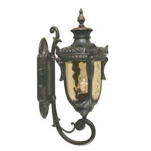 Philadelphia 1 Light Medium Wall Lantern - Old Bronze Elstead