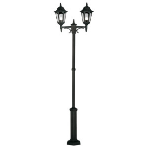 Parish 2 Light Twin Lamp Post Elstead