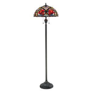 Stojacia lampa Tiffany Larissa 2 - Elstead