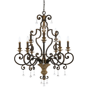 Luster Marquette 9 Light Elstead
