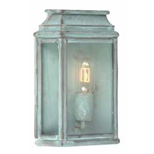St Martins 1 svetelná nástenná lampa - Verdigris Elstead