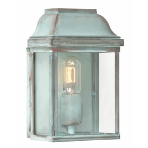 Nástenné svietidlo Victoria 1 Light - Verdigris Elstead