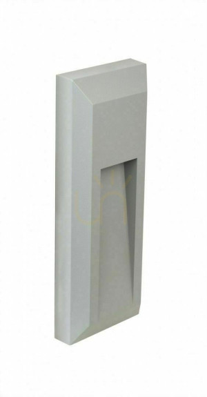 Vonkajšie nástenné svietidlo SU-MA 2502B LED 2700K IP65 šedé 23 cm
