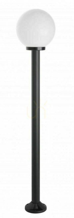 Vonkajšia stojaca lampa SU-MA KULE čierna 175 cm K 5002/1/K 250