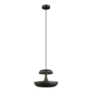 Závesná lampa Italux Marina sivá E27 26 cm SKU PND-73221-1M-GR