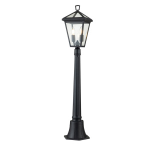 Stojaca lampa Alford Place - 2 svetelné zdroje - Black Quintiesse