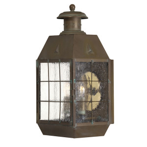 Veľká nástenná lampa Nantucket - 2 svetelné zdroje Quintiesse
