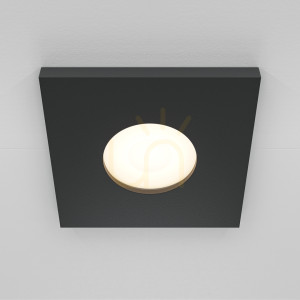 Zapustené svietidlo STARK DL083-01-GU10-SQ-B IP65 Maytoni
