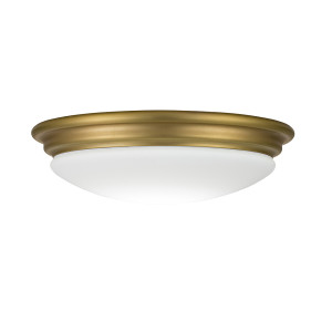 Brompton 1 Light Flush Mount Elstead