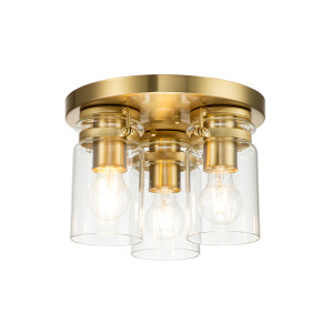 Brinley 3 Light Flush Mount Elstead
