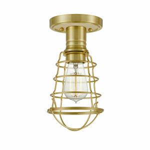 Mixon 1 Light Semi-flush Mount Elstead