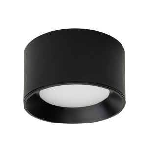 Svietidlo na povrchovú montáž Italux Sirius LED čierne 8W IP44 WG-604A/BJ-WW/MULTI