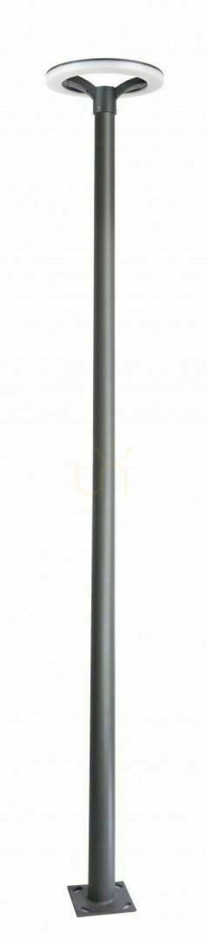 Vonkajšie stĺpové svietidlo SU-MA STR-2500 250 cm 44W LED tmavý popol