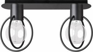 Plafón Sigma AURA KOŁO 2 čierny 7xE27 60W SKU 31092