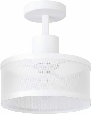 Plafón Sigma BONO 1 biely oceľový E27 60W IP20 31911