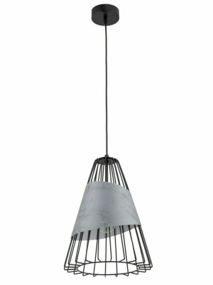 Závesné svietidlo Sigma DENI L čierne E27 IP20 60W 40536