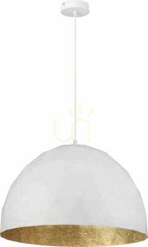Závesné svietidlo Sigma Diament L biela/zlatá 50 cm 31369