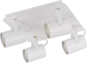 Stropné svietidlo Sigma KAMERA 4 biela 32554