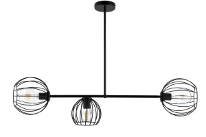 Plafón Sigma MADAM 3 čierny E27 3x60W 32366