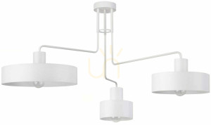 Stropné svietidlo Sigma Vasco 3 biele E27 31554