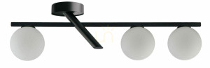 Plafón Sigma Zoe 3 čierny 3x G9 sklo oceľ SKU 33326