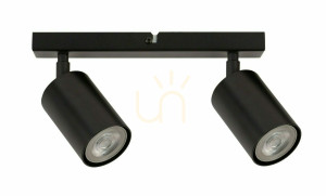 Stropné svietidlo Sigma Zoom 2 čierne GU10 10W SKU 33310