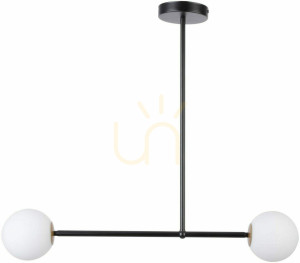 Závesné svietidlo Sigma Gama 2 čierne G9 33192
