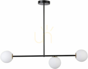 Závesné svietidlo Sigma Gama 3 čierne G9 IP20 33190