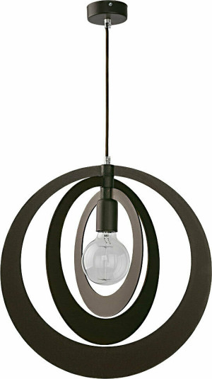 Závesné svietidlo Sigma Glam Koło dub 31363