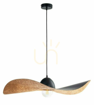 Závesné svietidlo Sigma Kapello 76 cm čierna meď 32339