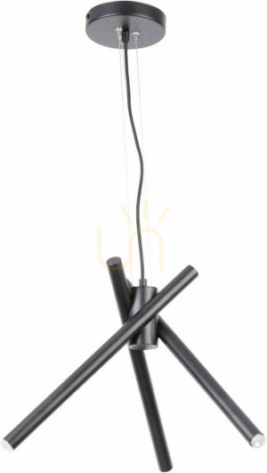 Závesné svietidlo Sigma LUMEN 3 čierne G9 4W 33200