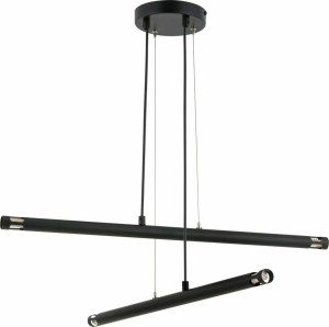 Závesné svietidlo Sigma MELODY 4 čierne, G9, 65 cm, 4x4W, IP20, 33378