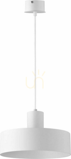 Závesné svietidlo Sigma Rif 1 biele E27 15W IP20 SKU 30902