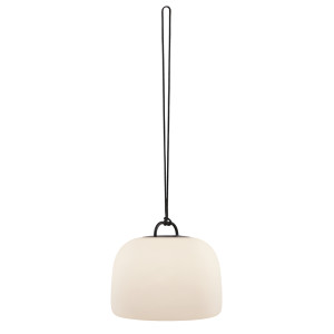 Kettle 36 Čierna/biela závesná/stojanová lampa Nordlux