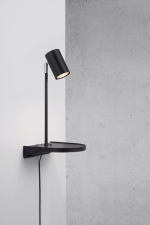 Nástenné svietidlo Cody Black Nordlux
