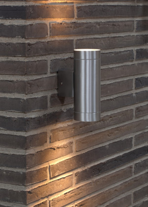 Dvojitá nástenná lampa Tin Maxi Alu Nordlux