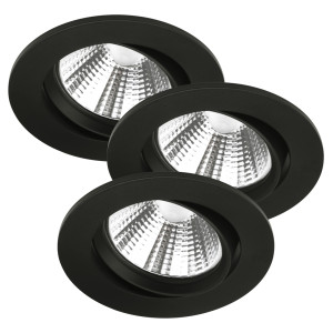 Fremont 3-Kit 2700K Black Nordlux