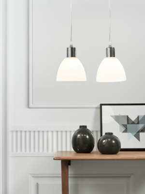 Ray 2-kit závesné svietidlo Chrome Nordlux