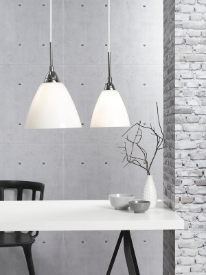 20 Sklenená závesná lampa Nordlux