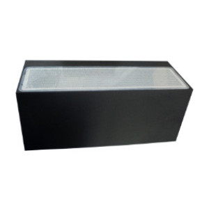 Vonkajšie nástenné svietidlo ASKER Big 1305BL Black RAL-9005 E27 - NORLYS