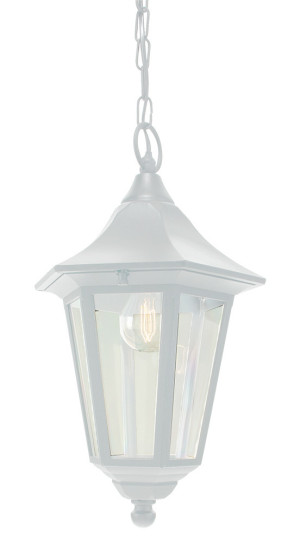Vonkajšie nástenné svietidlo NORLYS Modena 351A White E27 230 V 351A/WH