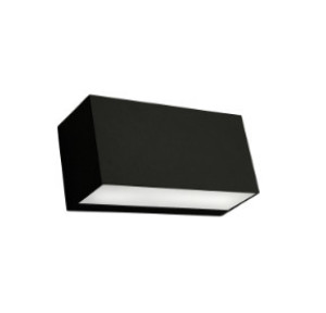 ASKER 5102BL vonkajšie nástenné svietidlo čierne RAL-9005 8W 4000K - NORLYS