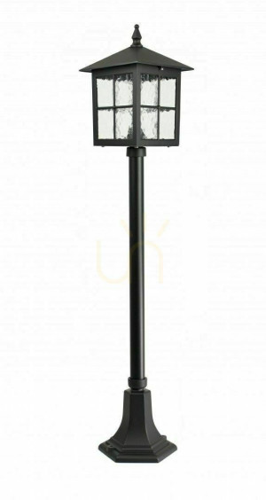 Vonkajšie stojacie svietidlo SU-MA Venice čierne 106 cm K 5002/2/KW