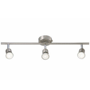 Stropné svietidlo AVENUE Nordlux GU10 3X35W Kov brúsená oceľ