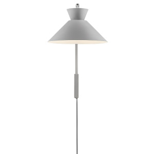 Nástenné svietidlo Nordlux DIAL E27 40W Metal Grey