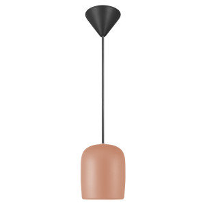 NOTTI Nordlux E27 25W Kovová hnedá závesná lampa